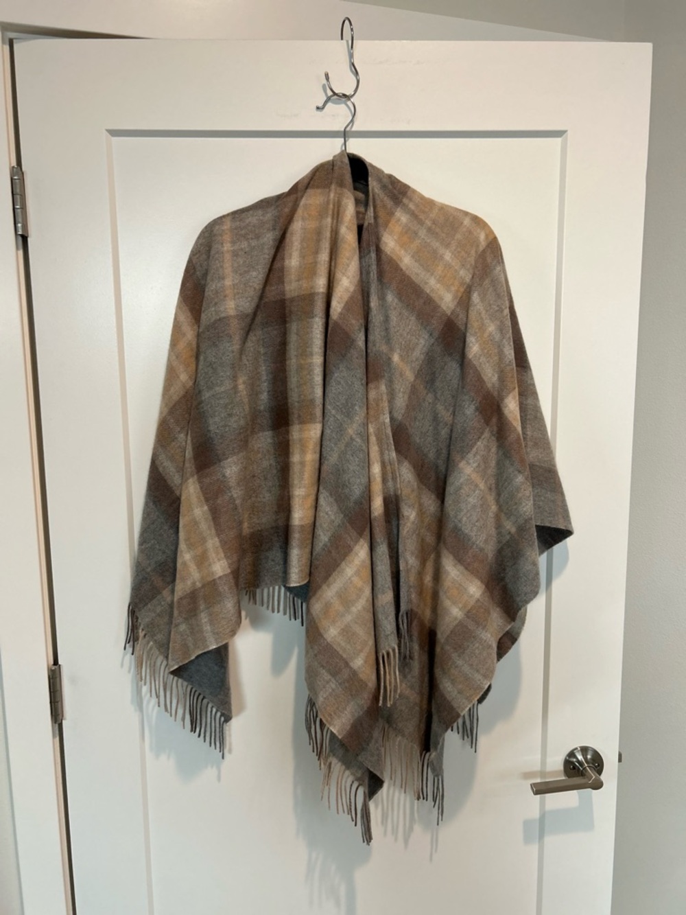 Tartan 100% Cashmere Wrap Shawl